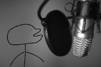 do deep male character voice acting and voiceovers