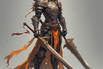 dnd character art and dnd character