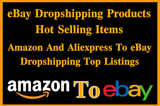 do amazon to ebay dropshipping, aliexpress to ebay, ebay seo listings USA UK