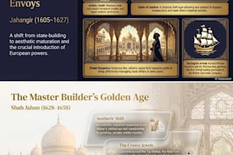 design modern and ai generated presentation slides