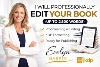 do book editing and formatting, developmental book editor, kdp book formatting