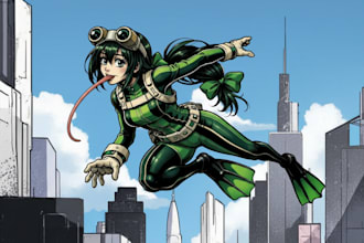 be your ai visual director for your manga or hybrid project