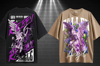 do  angel ,fantasy tshirt design