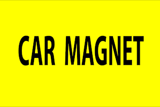 design unique vehicle wrap vinyl decals car magnets or custom stickers