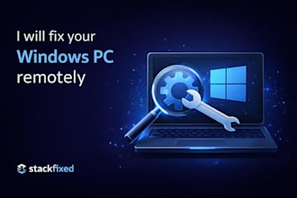 fix your windows PC problems remotely