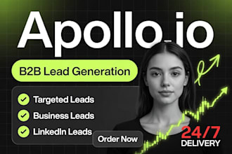 do b2b lead generation using apollo any industry