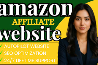 set up amazon affiliate website marketing autopilot website