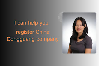 register company in foshan china business license wfoe