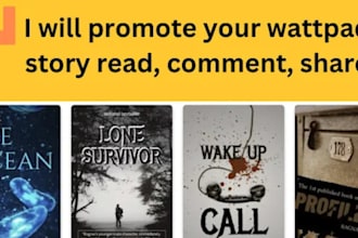 read and comment on your wattpad story and others