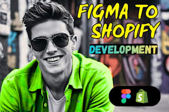 convert figma to shopify store, shopify landing page, figma to shopify expert