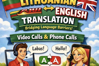 lithuanian english interpretation via video or phone call