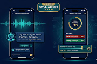 build ai language tutor app with voice and adaptive learning
