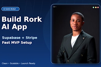 build rork ai app with supabase backend and stripe integration