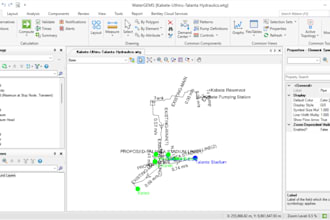 do your hydraulic modelling tasks using watergems and epanet