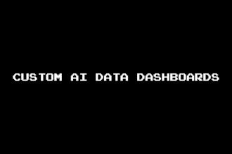 build a custom ai powered data dashboard with interactive charts