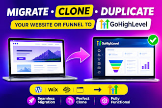 clone transfer gohighlevel website lovable ai builder website migration to ghl