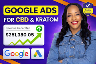 create profitable google ads campaigns for cbd and kratom brands