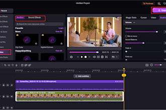 do professional postcast video edit single or multicam