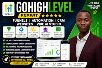 do gohighlevel sales funnel ghl automation gohighlevel vibe ai studio ghl expert