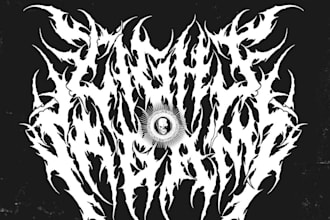 design a unique heavy metal logo for your band