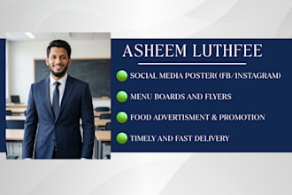 design posters and social media banners