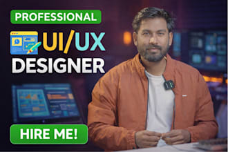 design modern ui ux for mobile app and website to improve user experience