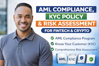 do aml compliance, kyc policy, msb license, fintech compliance and crypto