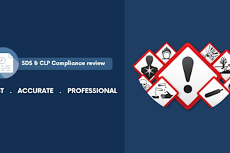 rewiew sds and labels for clp compliance