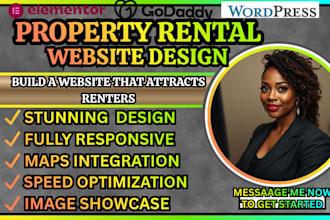 property rental site real estate site design rental listing rental business site