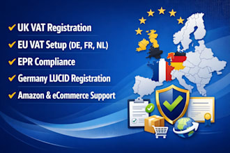 do epr registration for amazon sellers in germany, UK and eu