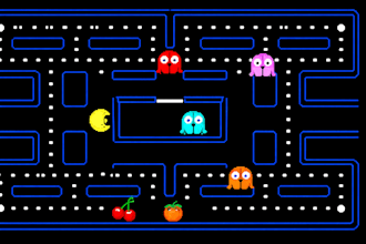create a pacman game using html5