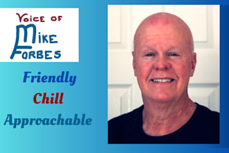 voice and produce a male voicemail phone greeting