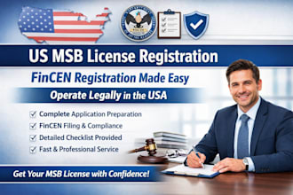 register your US msb license with fincen professionally