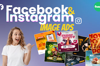 do social media advertising, facebook ads post, instagram post, carousel design