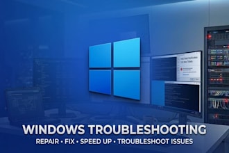 repair, fix, optimize and troubleshoot windows, PC and laptop