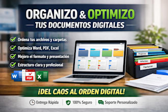organizo y optimizo tus documentos digitales