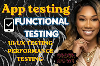 do game testing, play testing, and review the game app