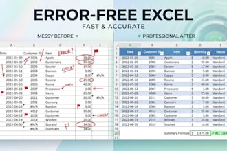 clean, organize and format your excel data using power query
