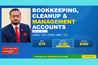 do monthly bookkeeping and accounting as a CPA US and acca
