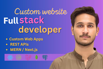 be your react node developer for full stack web app development API integration