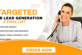 provide targeted b2b lead generation and business leads