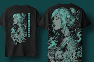 design creative and modern t shirt design