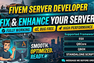 be your fivem developer