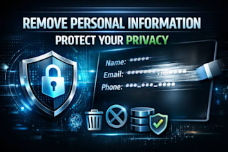 remove personal information and clean your online digital footprint