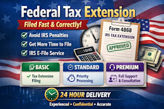 file your federal tax extension fast and correctly