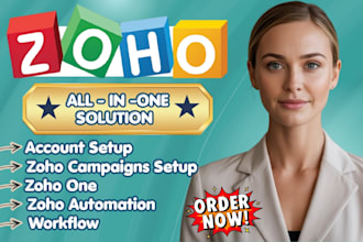 setup zoho desk zoho books zoho CRM zoho creator zoho campaigns zoho flow