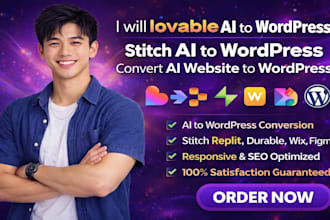 lovable ai to wordpress stitch ai to wordpress convert ai website to wordpress