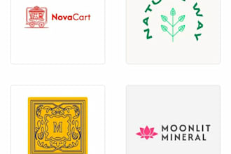 create a modern unique business logo design