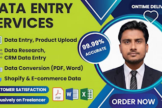 do data entry, copy paste, web research and excel work