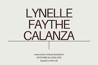 be your assistant for admin and inbox management